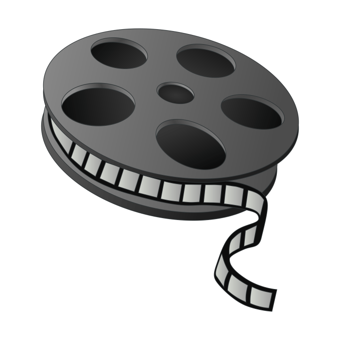 Clipart - Movie reel Movie release updates