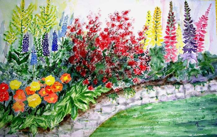1989 - 'Winter Landscape', acrylic large painting on canva… | Flickr Art world highlights