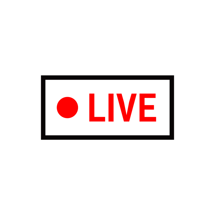 live streaming png, live logo sign 16016811 PNG Live event coverage